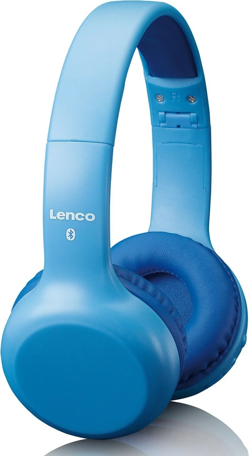 Kufje Lenco HPB-110BU, Bluetooth, palosëse, për fëmijë, kaltër