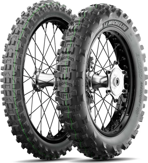 Gomë motoçiklete Michelin Enduro Medium 2 90/100-21 57M, përpara, TT