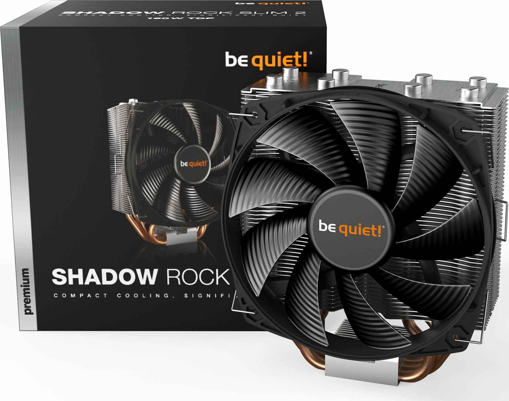 Ftohës CPU be quiet! Shadow Rock Slim 2 BK032, 160W TDP, ventilator 135mm, i zi