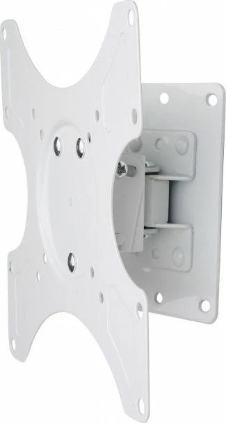 Mbajtëse muri për TV Techly ICA-LCD-2900WH 19-37\" deri 25 kg VESA 75x75-200x200 rrotulluese, e bardhë