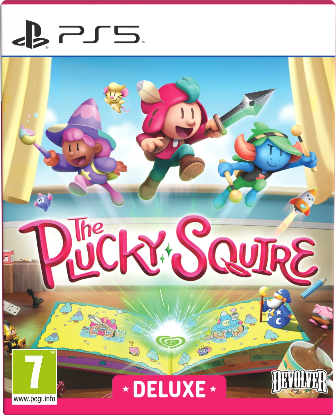 Lojë PS5 Devolver Digital The Plucky Squire Deluxe Edition, set koleksionisti