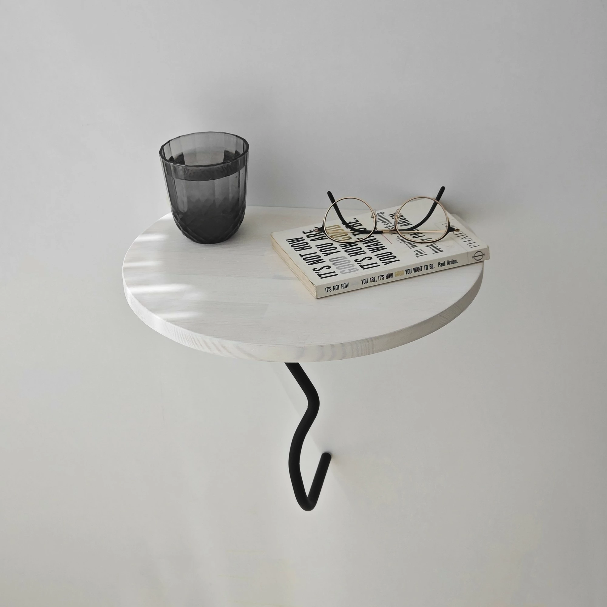 Raft muri Skye Decor, Leo, i zi dhe i bardhë