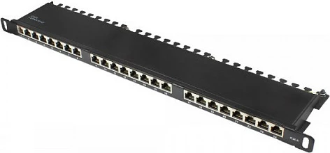 Patch panel GoodConnections GC-N0136, 24x RJ45 Cat6 Gigabit, 1U, i zi