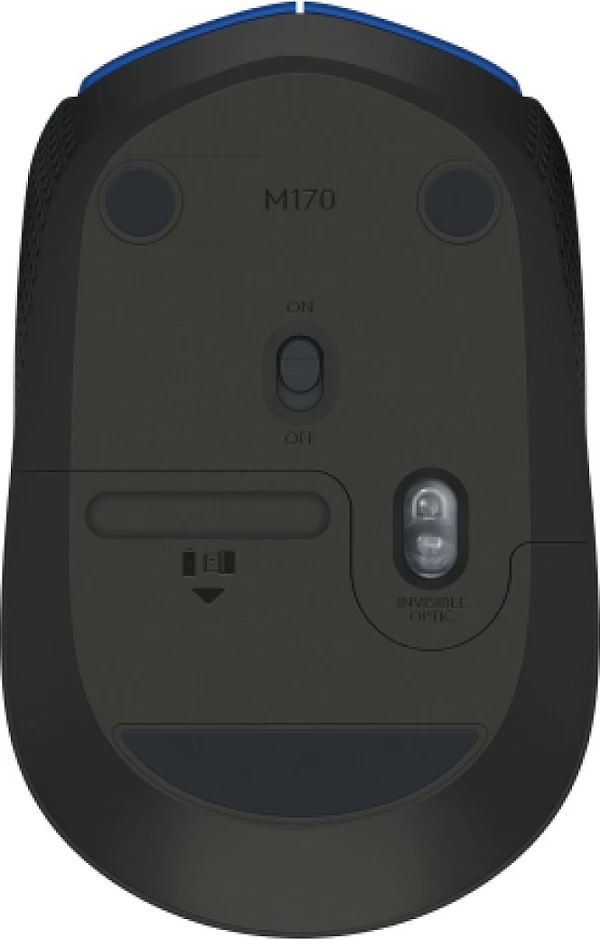 Maus Logitech M170 Wireless, Ambidextrous, Optical, RF Wireless, 1000 DPI, Black