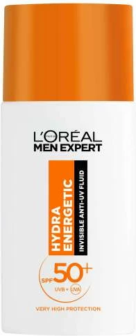Fluid hidratues për fytyrë për meshkuj L'Oreal Paris Men Expert Hydra Energetic Daily Fluid SPF50+, 50ml