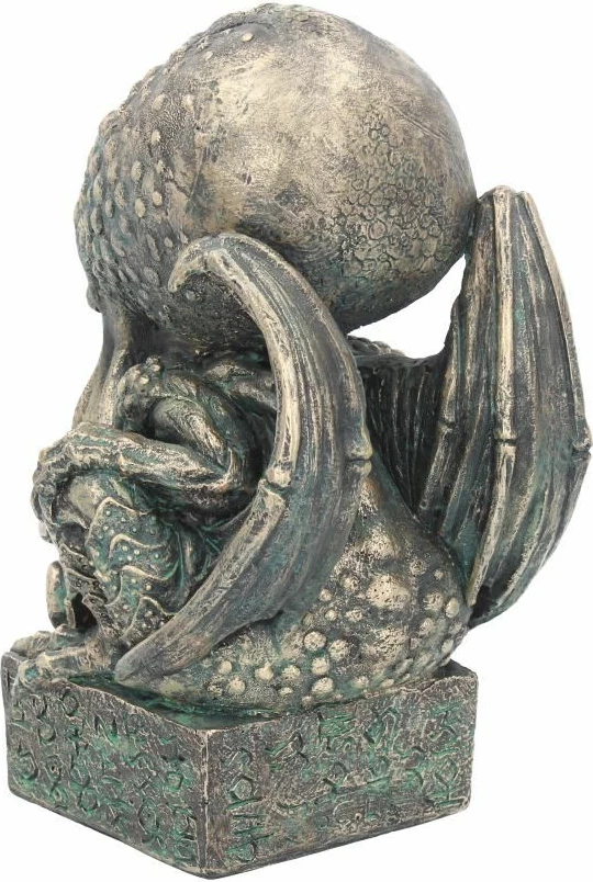 Figurinë dekorative NEMESIS NOW Cthulhu 17 cm, rrëshirë, gri-jeshile