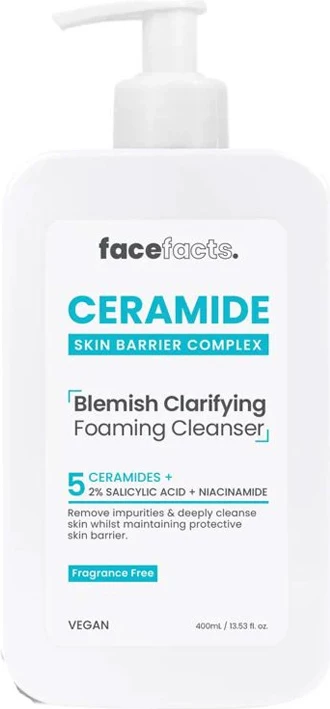 Face Facts Ceramide Blemish Clarifying Foaming Cleanser - 400ml