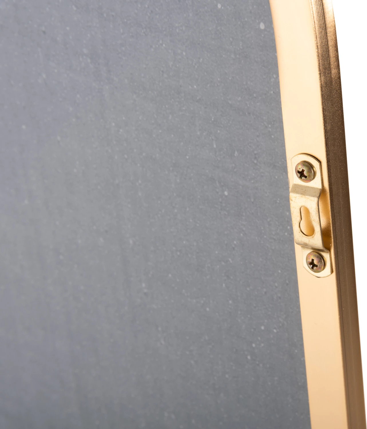 Pasqyrë në dysheme JOELY, kornizë alumini, ngjyrë ari, 40x31x160H cm