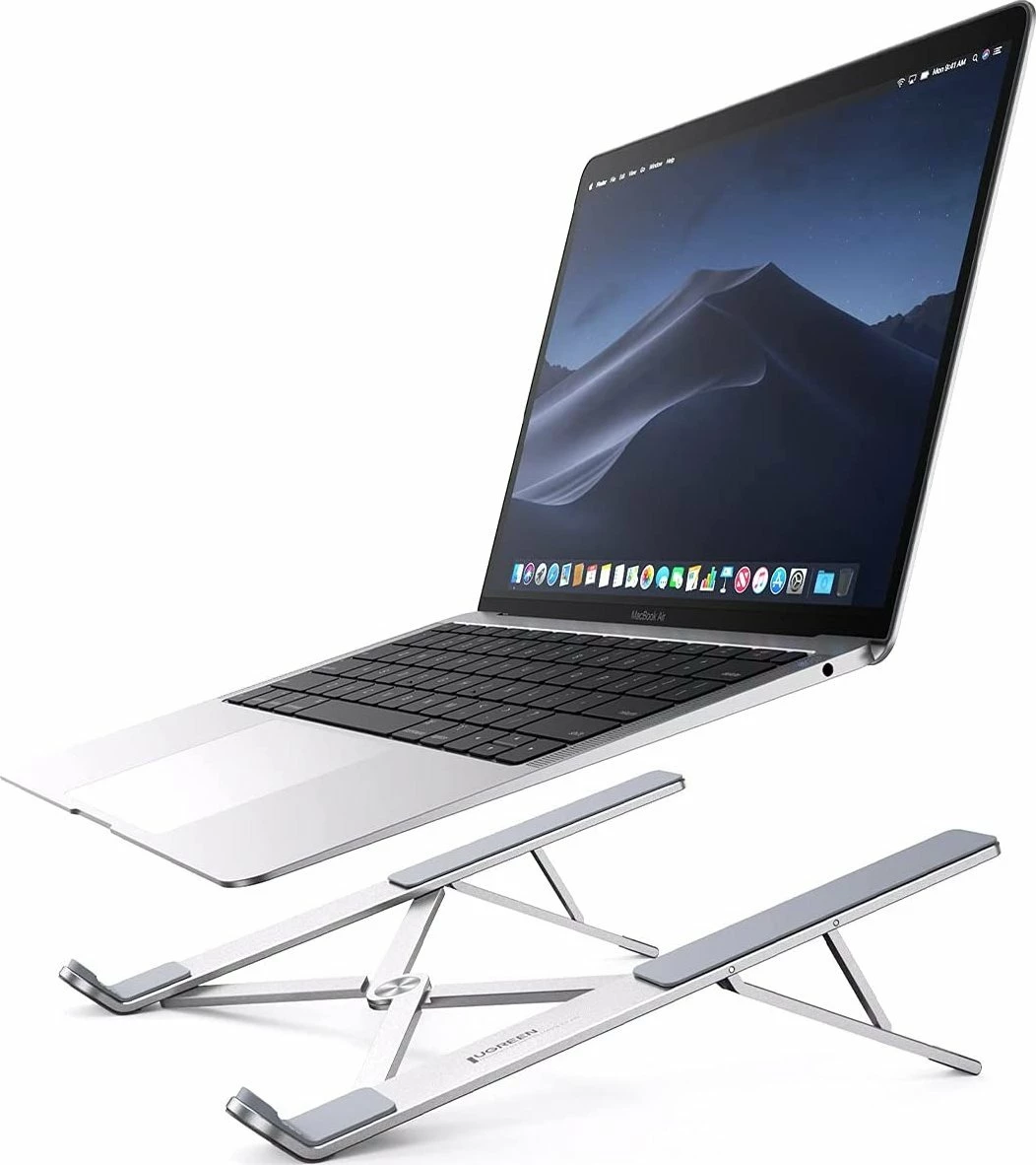 Mbajtëse laptopi Ugreen LP451 8-17\" alumin, e palosshme, me rregullim këndi, argjend