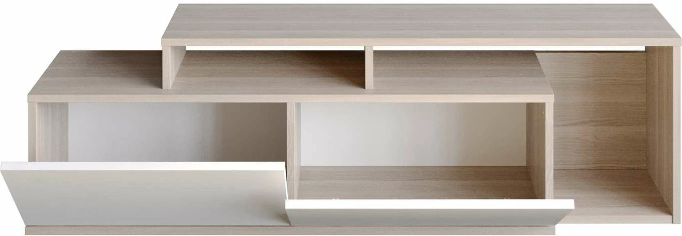 Komodë TV Hanah Home Nexera, ngjyrë Cordoba dhe e bardhë