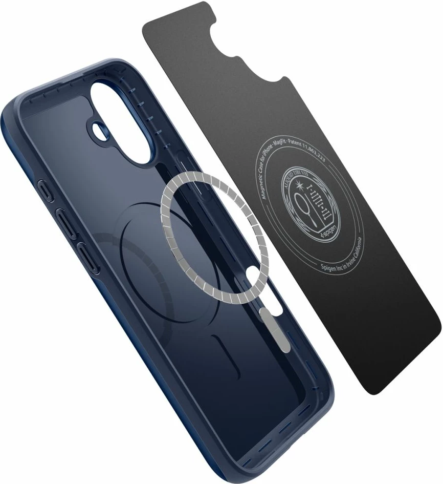 Mbështjellës Spigen Thin Fit MagSafe për iPhone 16, Kaltër