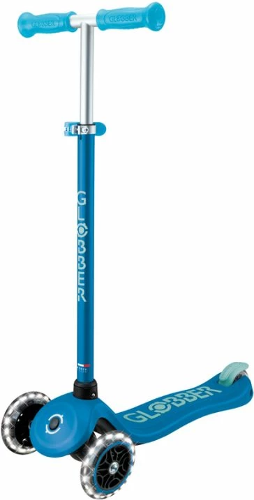 Trotinet për fëmijë Globber PRIMO PLUS GLOW LIGHTS 443-100, petrol blue