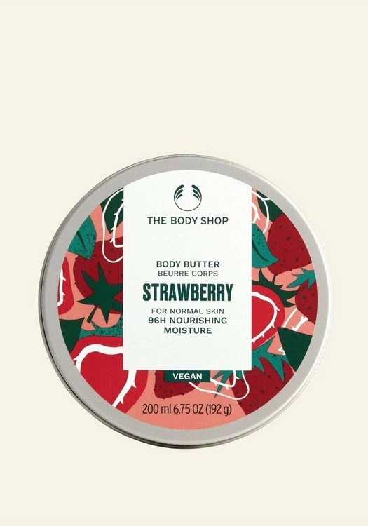 Gjalp trupi The Body Shop Strawberry, 200 ml