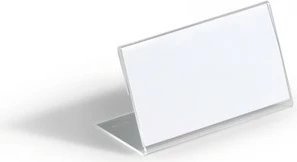 Mbajtës etikete Durable 8055-19, horizontal, transparent, 100x52mm, 10 copë