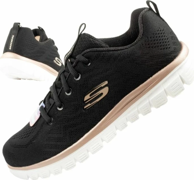 Atlete për femra Skechers, të zeza [Madhësia: 37]