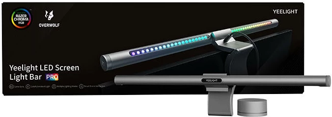 Llambë monitori Yeelight Screen Light Bar Pro YLTD003, RGB, argjendi