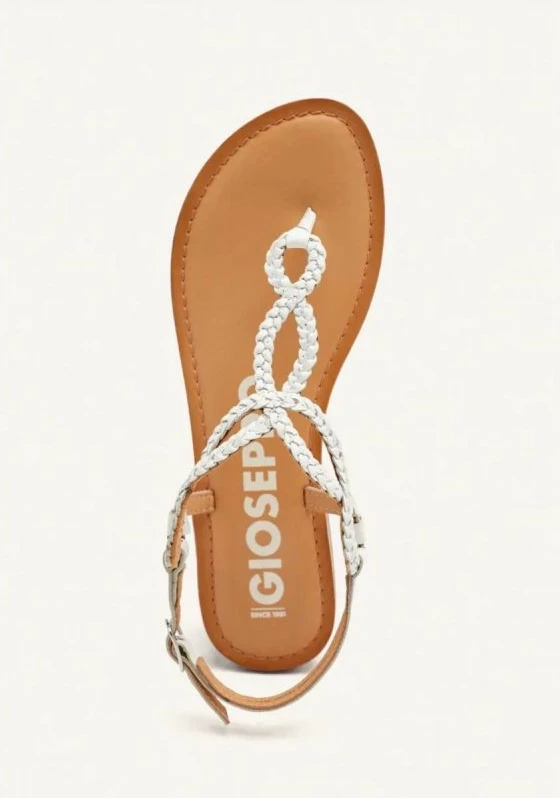 Këpucë femrash Gioseppo, të bardha