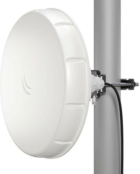 Pajisje wireless MikroTik Wire nRAY, 2000 Mbit/s, 1500 m, 55 dBm, AES, 24 V, e bardhë