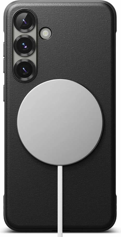 Mbështjellës Ringke Onyx MagSafe për Samsung Galaxy S25, i zi