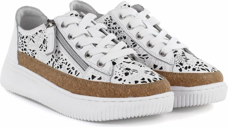 Këpucë të ulëta femra Artiker 58C1250, të bardha