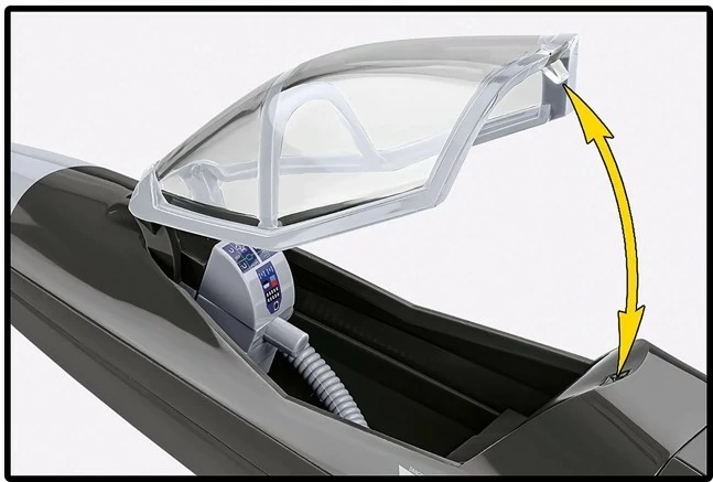 Set ndërtimi Cobi F-35A Lightning II HUSARZ, 605 pjesë, gri