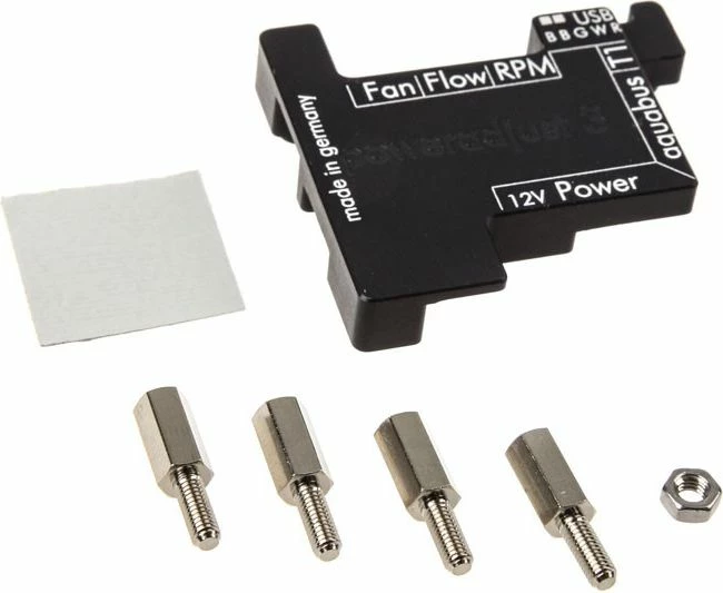 Ftohës pasiv Aqua Computer PowerAdjust 3 53181, i zi