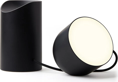 Llambë portative lëvizëse Lexon Orbe LH88N, LED, USB-C, e zezë