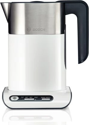 Vluese uji elektrike Bosch TWK8611P 1.5L, 2400W, çelik inox, e bardhë 