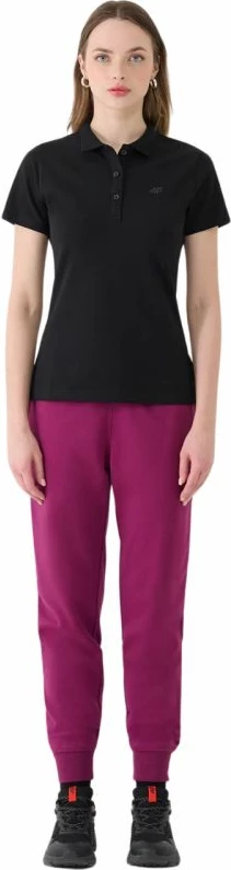 Maicë polo për femra 4F, e zezë