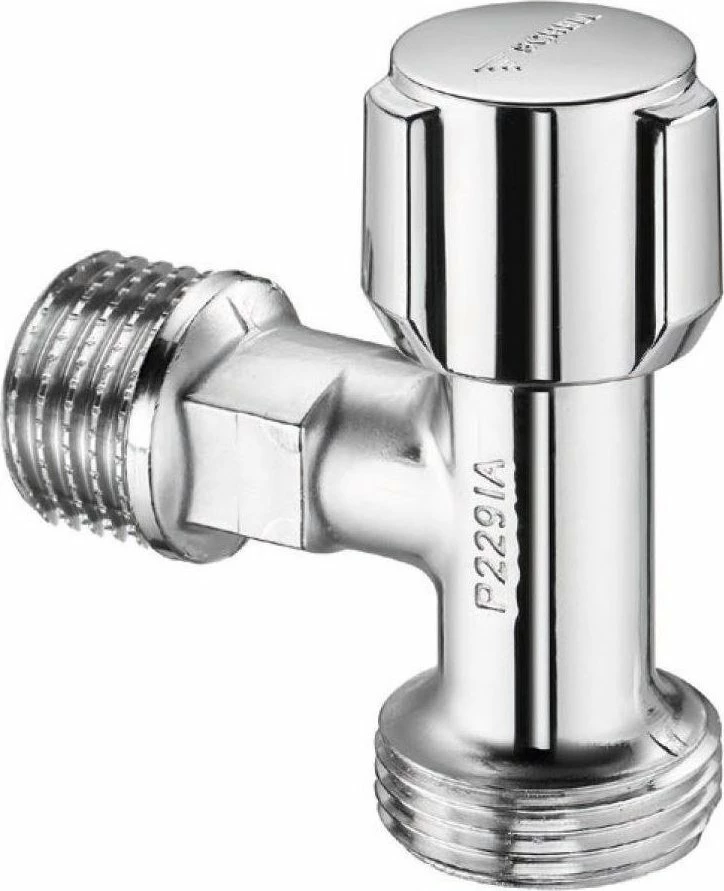 Valvul këndore kontrolli lidhjeje Schell COMFORT 1/2" x 3/4" (DN 15, G 1/2 GZ), krom 5