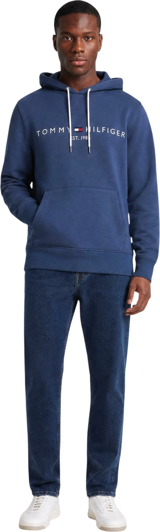 Duks me zinxhir për meshkuj Tommy Hilfiger MW0MW11599, i kaltër [Madhësia: XXL]