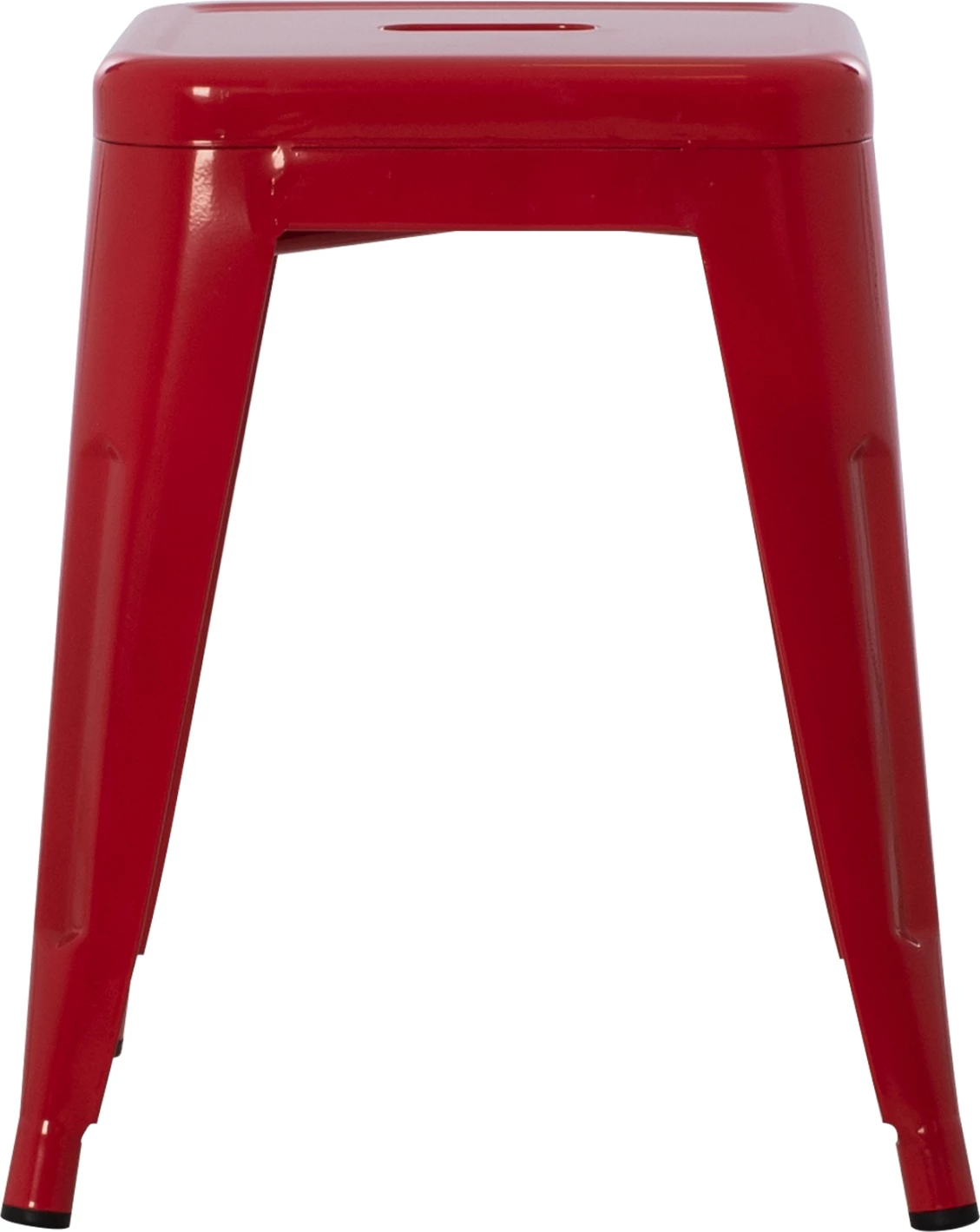 Karrige për bar MELITA FH0096.44 metalike ngjyrë kuqe 39x39x46Hcm.