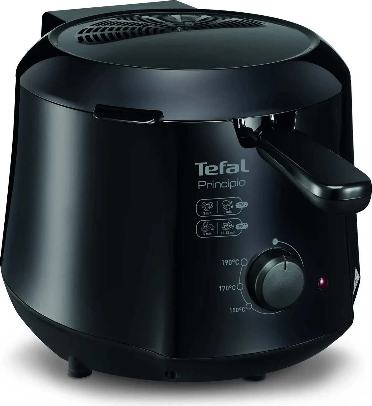 Fritezë elektrike Tefal Principio FF230831 1000W 0.6kg, e zezë