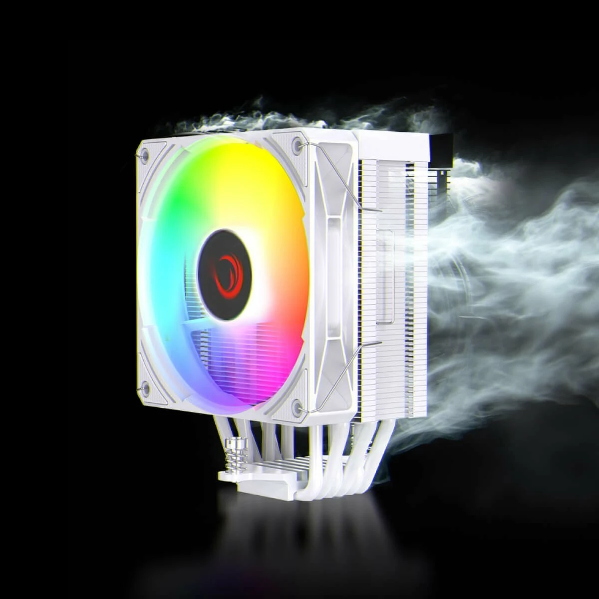 Ftohës CPU Rampage Octagon C70 120mm ARGB 220W TDP, i bardhë, OCTAGONC70-WHITE