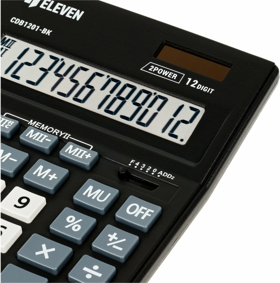 Kalkulator zyre ELEVEN CDB 1201BK, 12 shifra, i zi