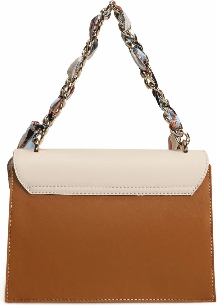 Çantë crossbody Lucky Bees, krem, kafe e hapur, 918