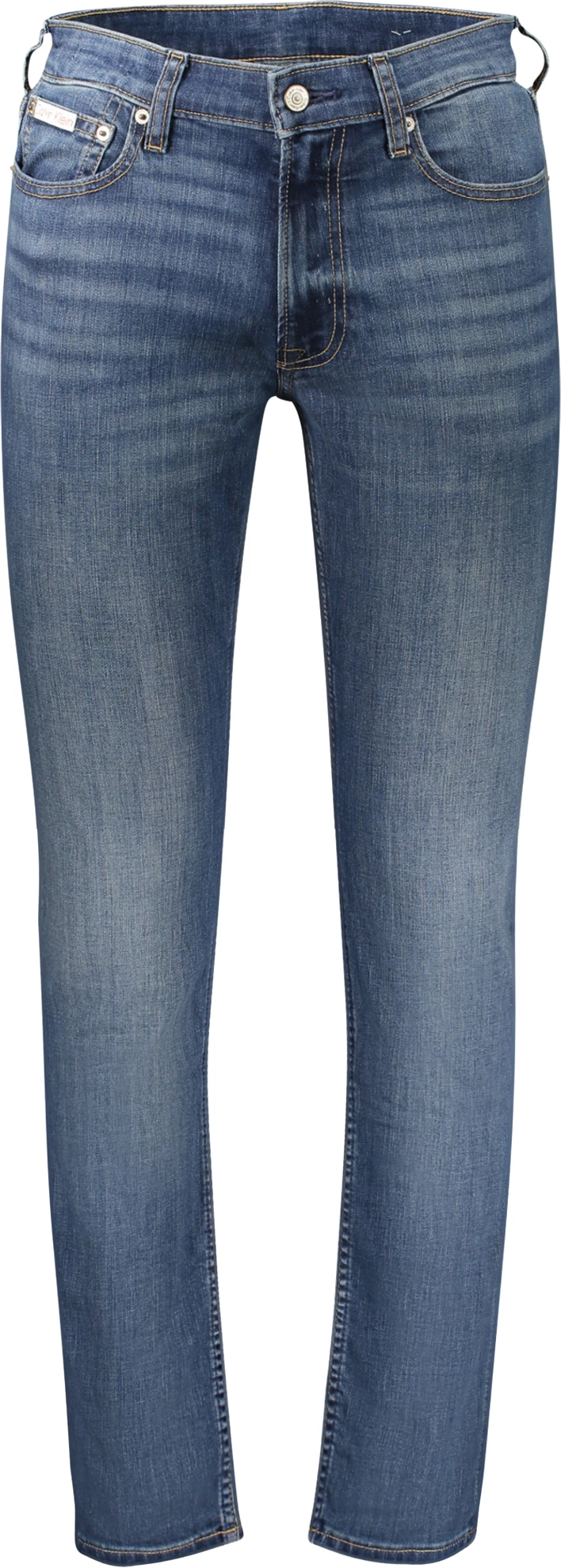 Pantallona xhins Calvin Klein denim për meshkuj, blu