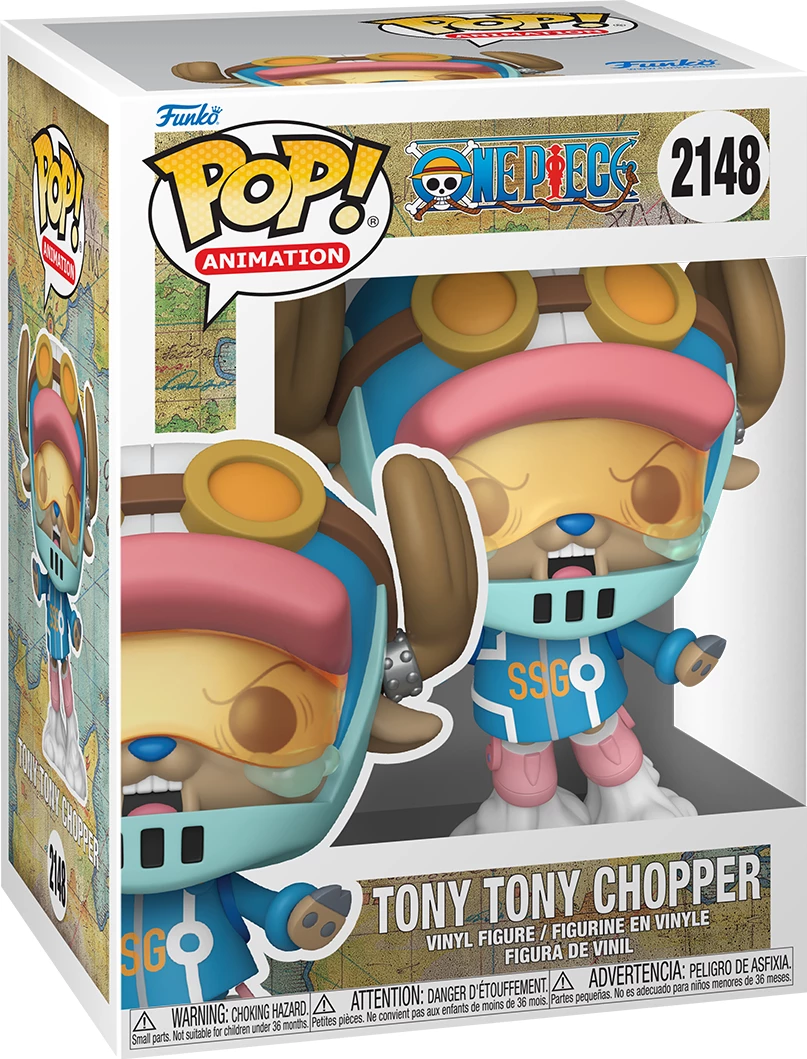 Figurinë koleksionuese Funko POP! Animation One Piece Chopper (Egg), vinil