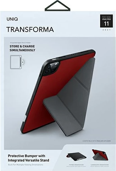 Mbështjellës UNIQ Transforma për iPad Pro 11" (2021), e kuqe