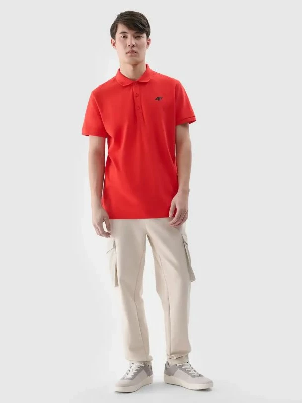 Maicë polo për meshkuj 4F, e kuqe