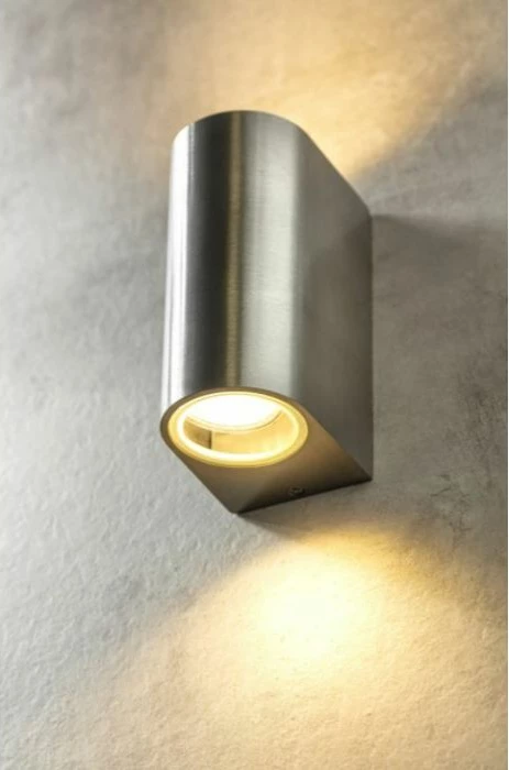 Ndriçues muri i jashtëm GTV TIAGO LD-TIAGOGU10D-20, 2x GU10, 230V, IP54, i zi