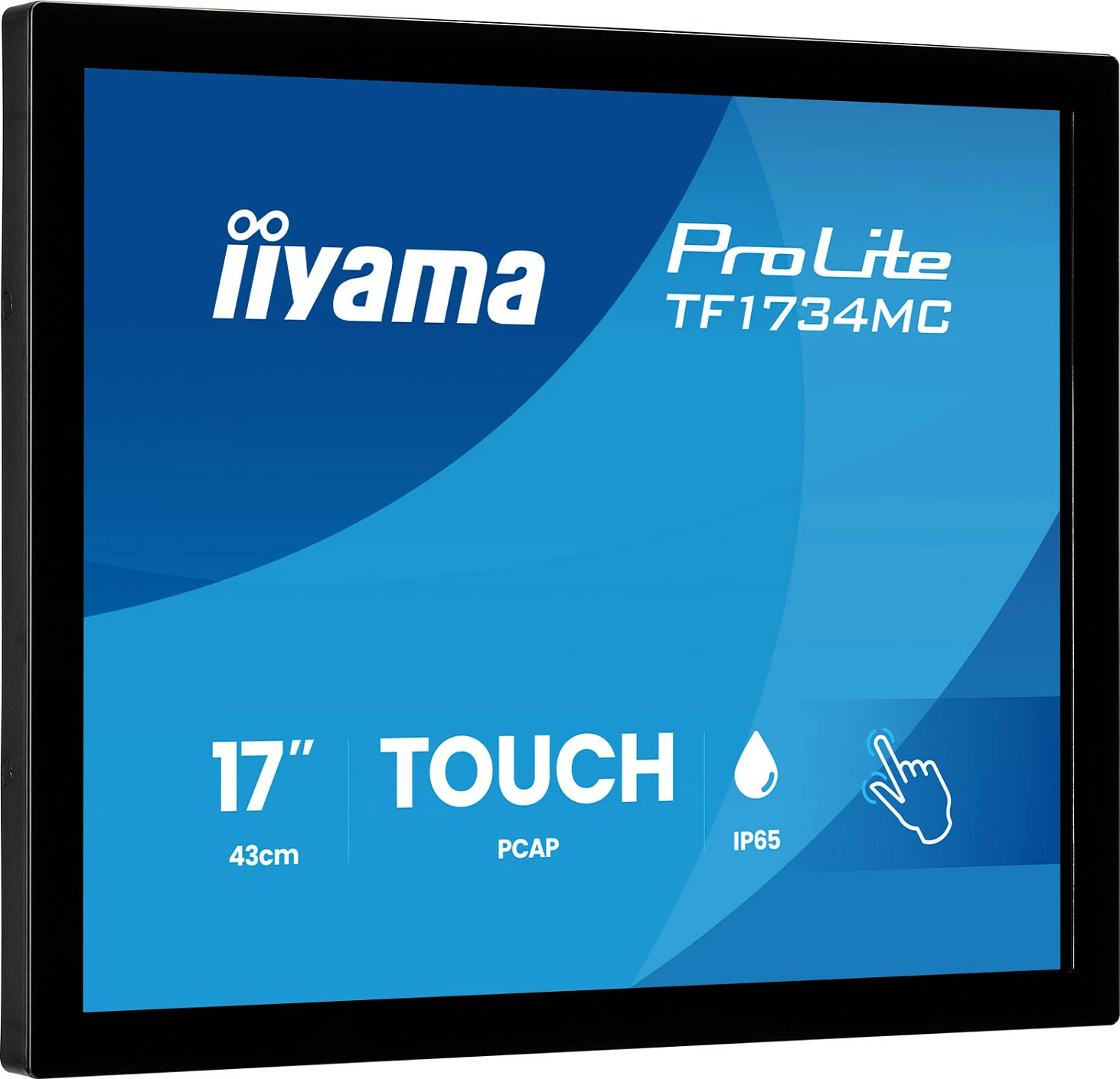 Monitor touch iiyama ProLite TF1734MC-B8X, 17" 1280x1024, HDMI/DisplayPort/VGA, IP65, i zi