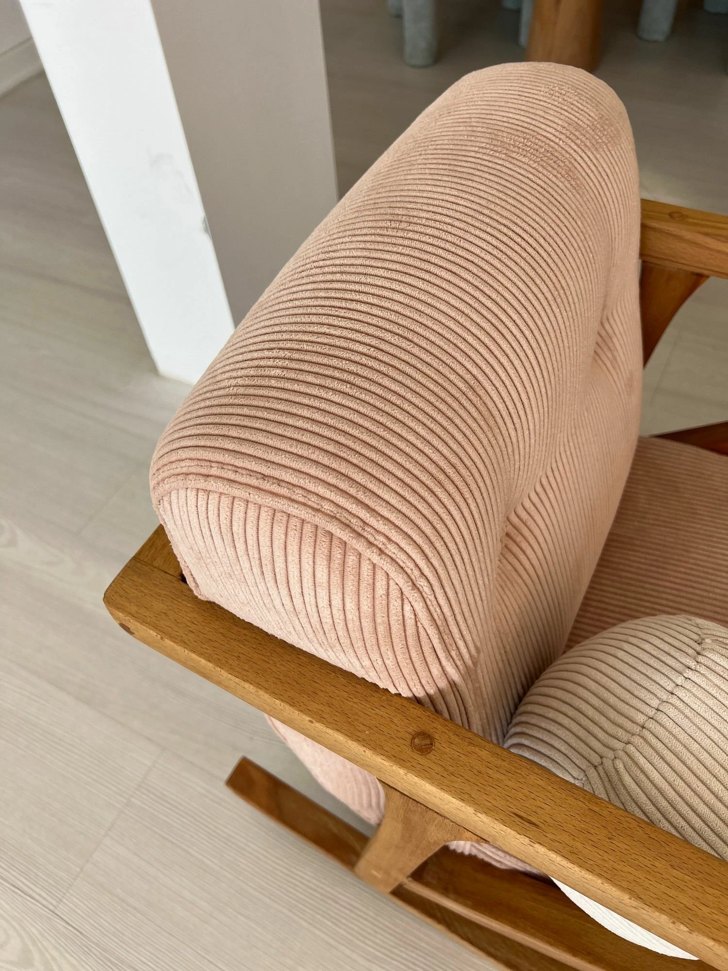 Karrige lëkundëse Wing, Atelier del Sofa, NiniMini, rozë