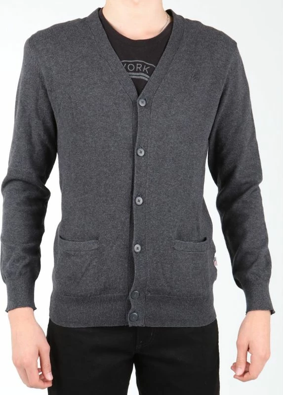 Xhemper për meshkuj Wrangler, gri e errët