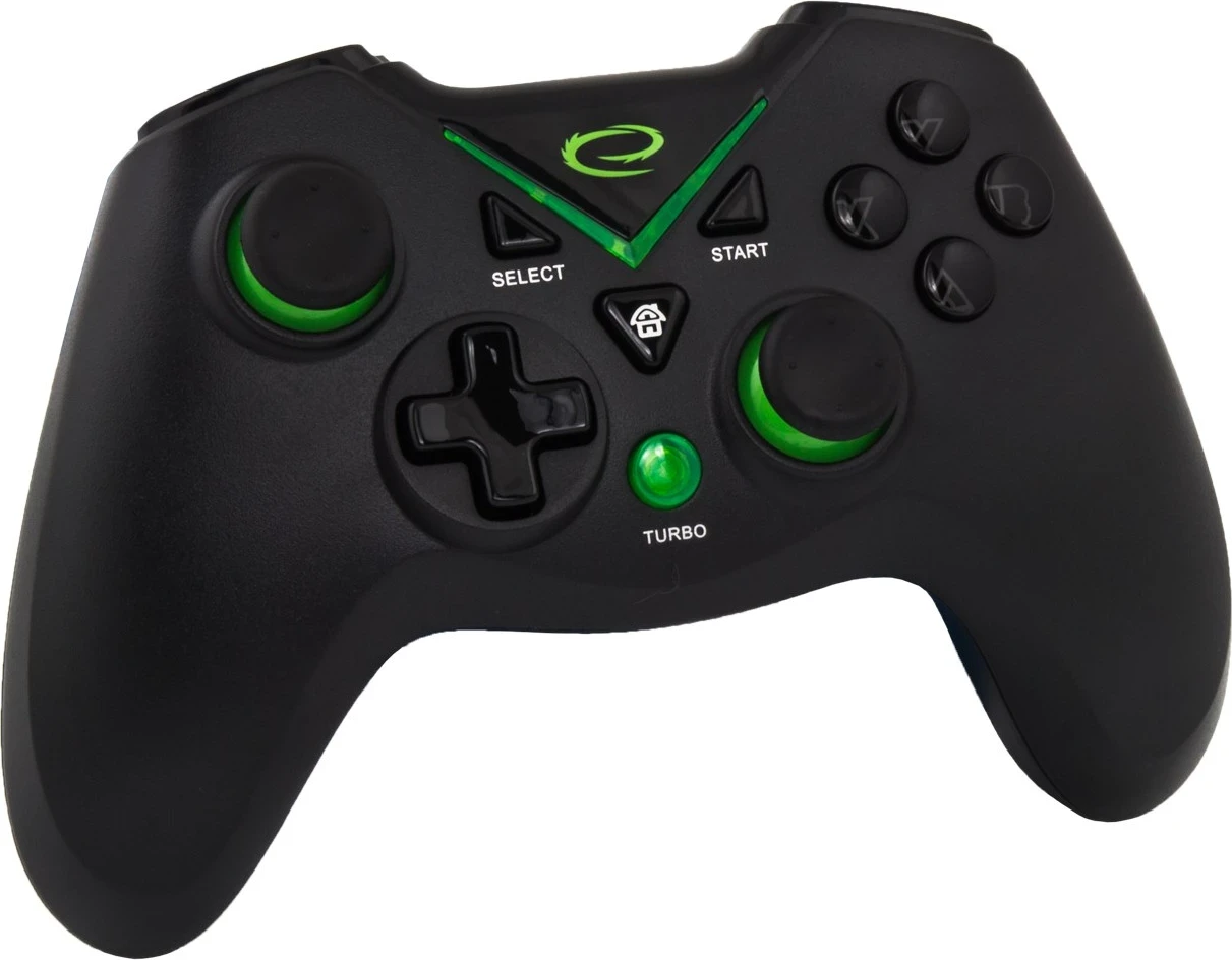 Kontroller Gaming Esperanza EGG112K për PS3, Xbox One, PC, i zi