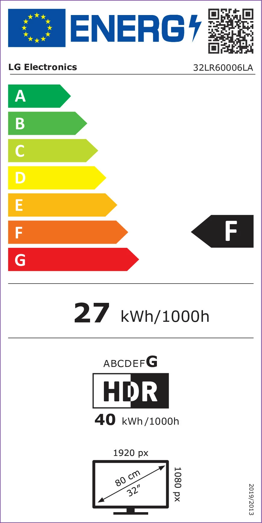Televizor Smart LG 32LR60006LA 32\" FHD LED Wi-Fi, i zi