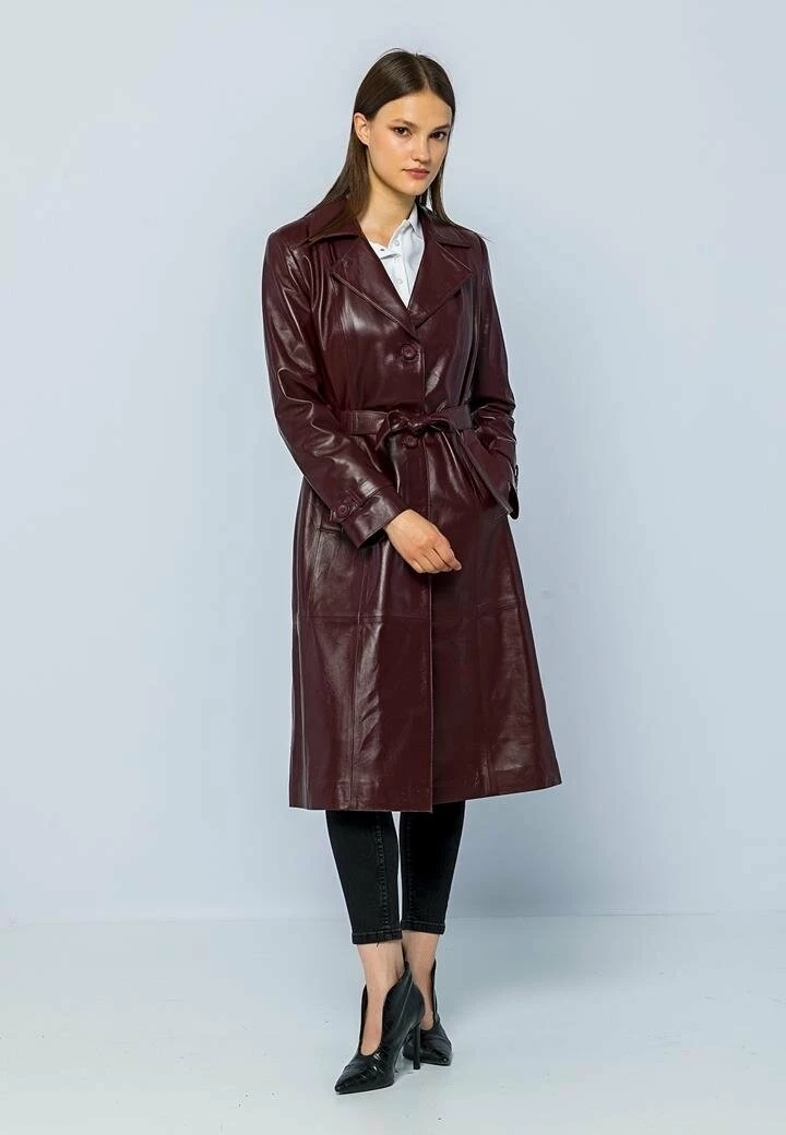 Jakne lëkure Basics&More femra, e zezë