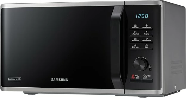 Mikrovalë Samsung MS23B3515AS, Solo, 23 L, 1150 W, LED, E zezë/Gri