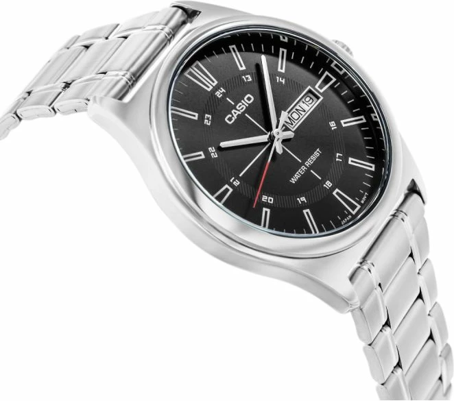 Orë dore për meshkuj Casio, argjend