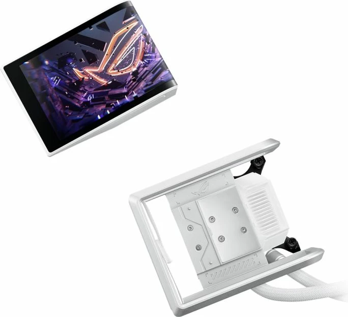 Ftohës procesori Asus ROG Ryuo IV 360 ARGB, i bardhë